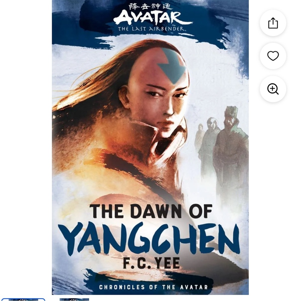 Avatar: The Last Airbender - The Dawn of Yangchen Book
